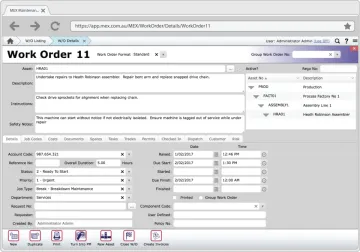 Miniatura MEX Maintenance Software