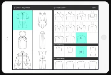 Miniatura Fashion design app