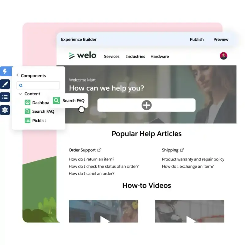 Salesforce Service Portal