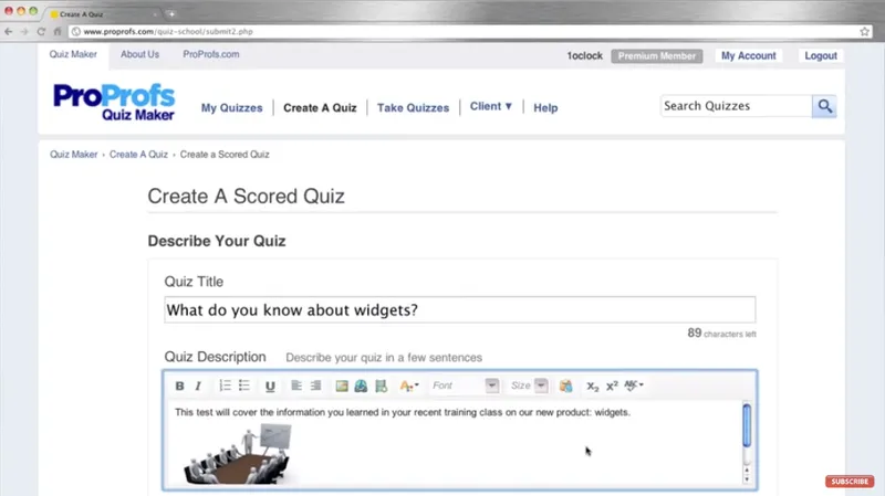 ProProfs Quiz Maker
