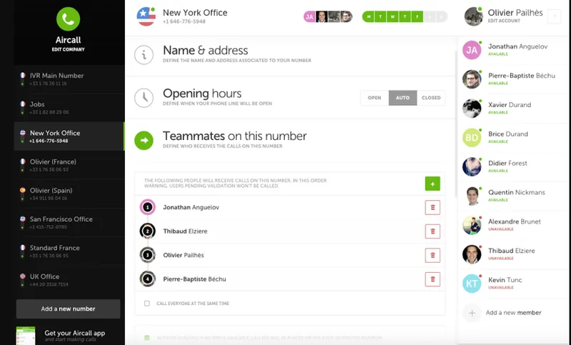 Aircall VOIP