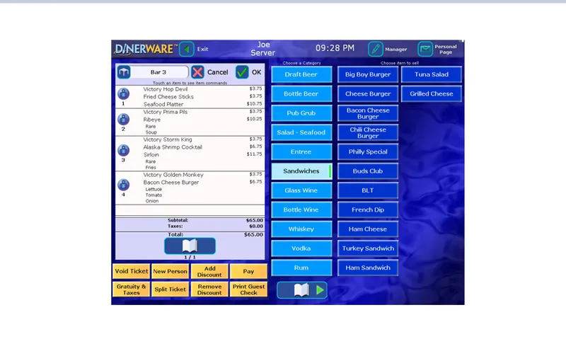 Dinerware POS