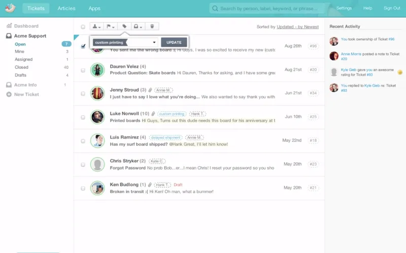 Groove Help Desk