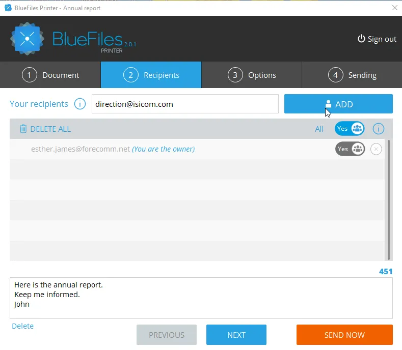 BlueFiles