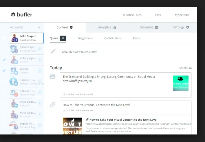 Buffer Marketing RRHH