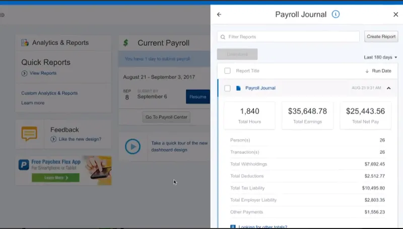 Paychex Pago de Nómina