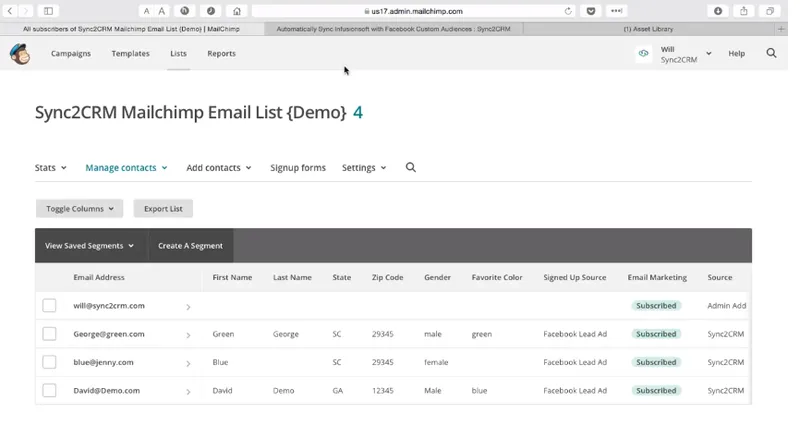 Sync2CRM