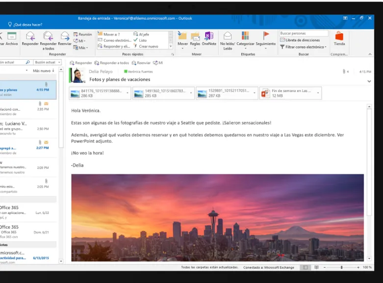 Calendario Microsoft