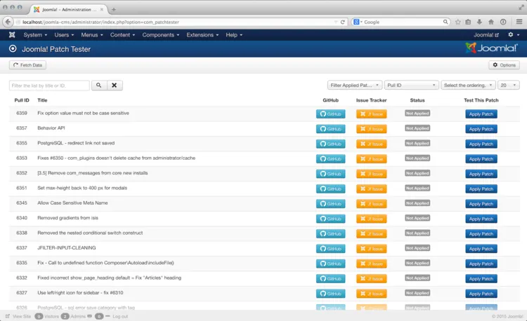 Joomla! Contenido Web
