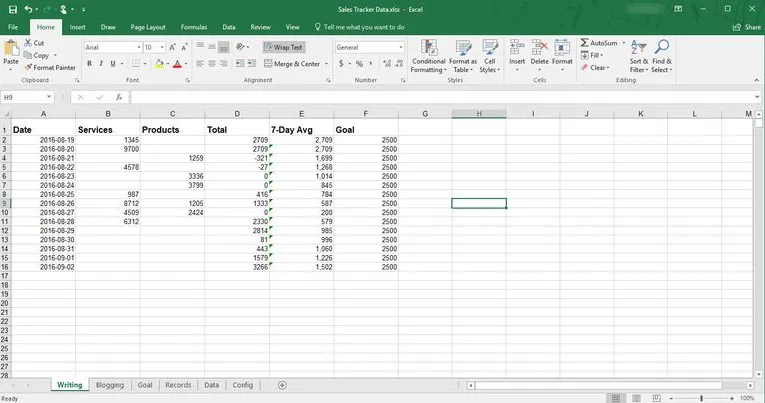Microsoft Excel