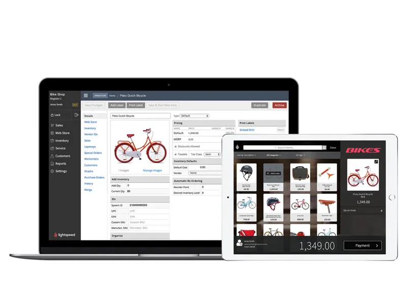 Lightspeed POS Manejo de Retail
