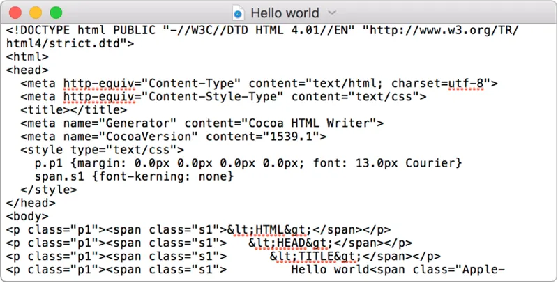 TextEdit Editor