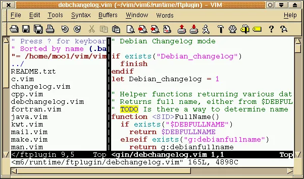 Vim Editor de Texto