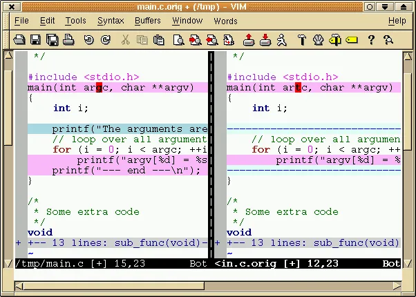 Vim Editor de Texto