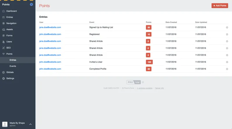Craft cms