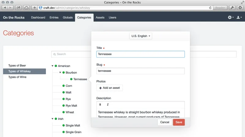 Craft cms