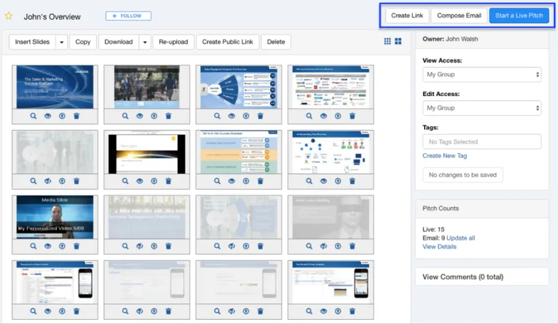ClearSlide Presentations