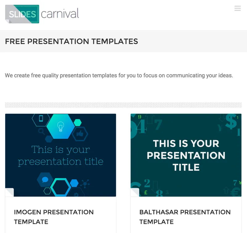 SlidesCarnival