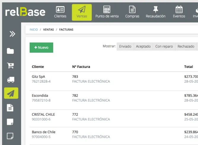 relBase Facturación