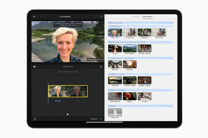 iMovie Edición de Videos