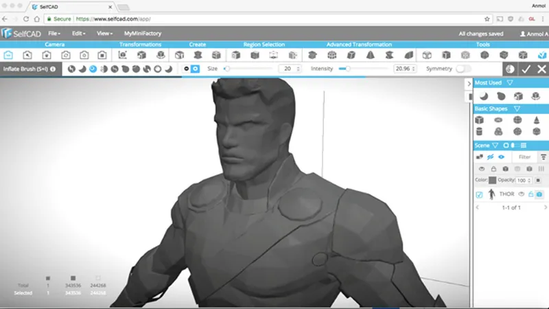SeIfCAD Modelado 3D
