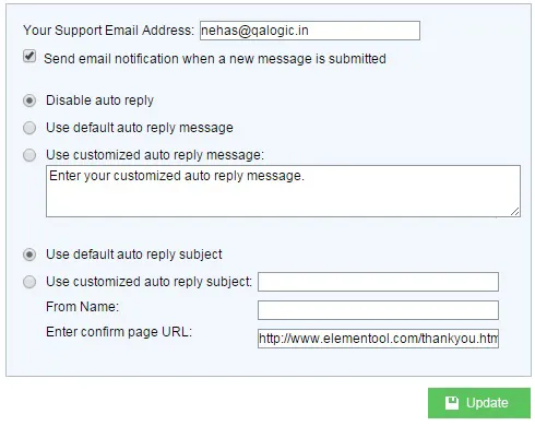 Elementool Help Desk