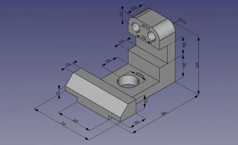FreeCAD Modelado 3D