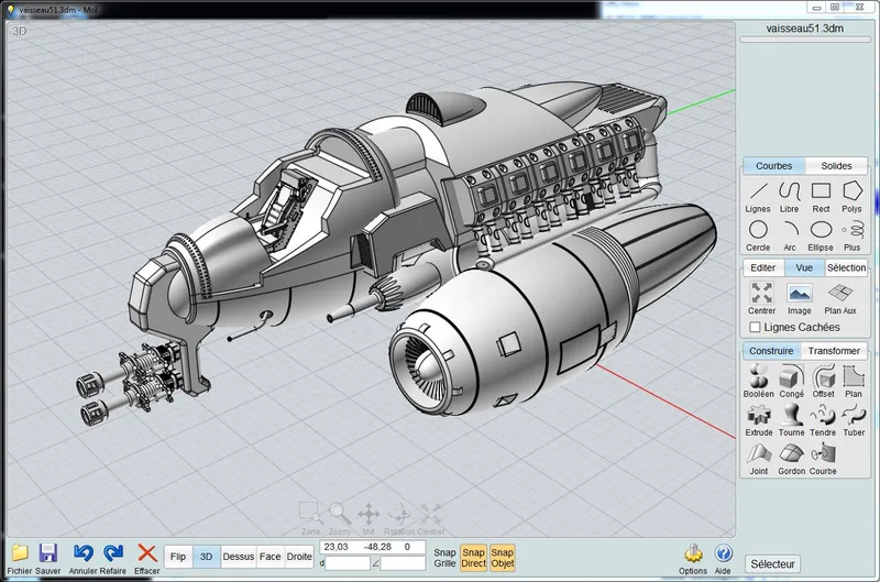 MoI Software Modelado 3D