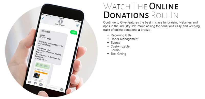 Continue To Give