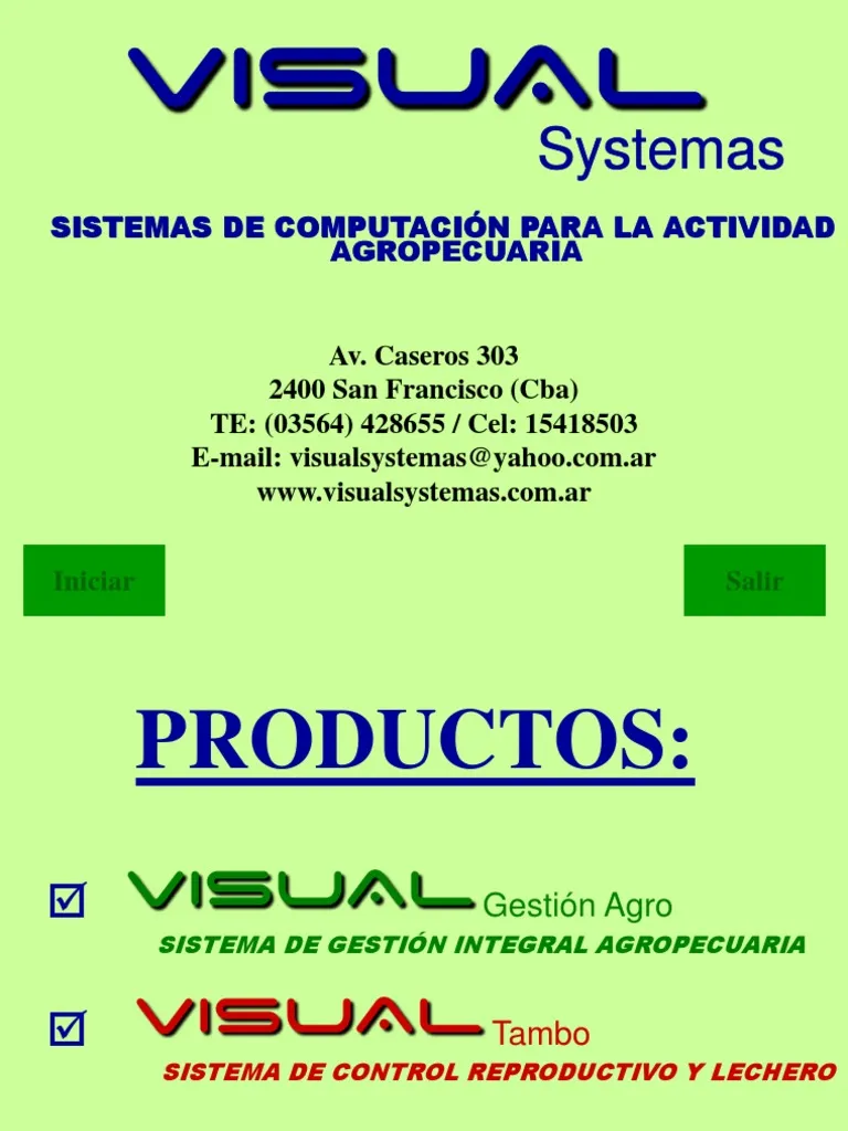 VISUAL Gestión Agro