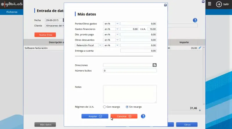 Gábilos Facturación