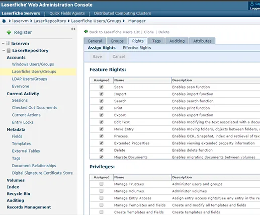 Laserfiche Suite ECM