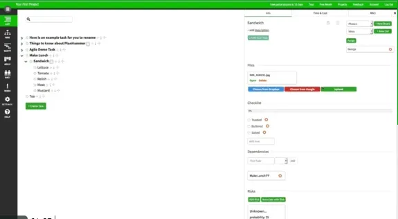 PlanHammer Gantt