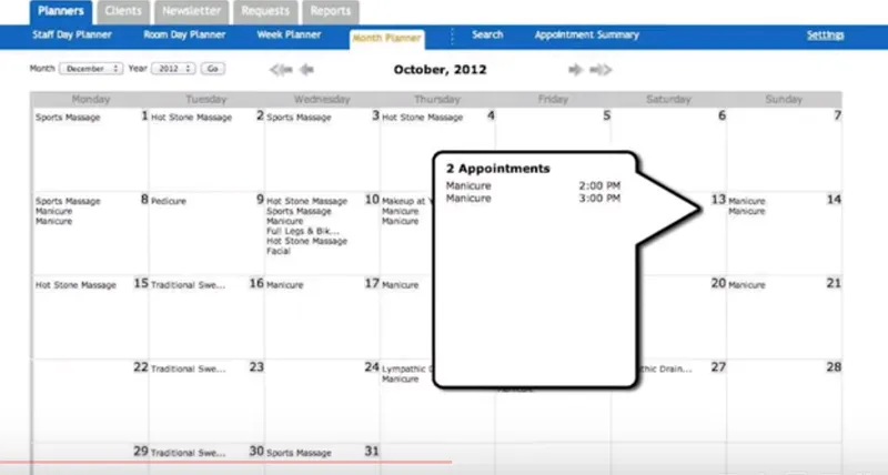 CalendarSpots